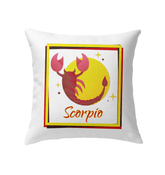 Scorpio Indoor Pillow | Zodiac Series 3 - Beyond T-shirts
